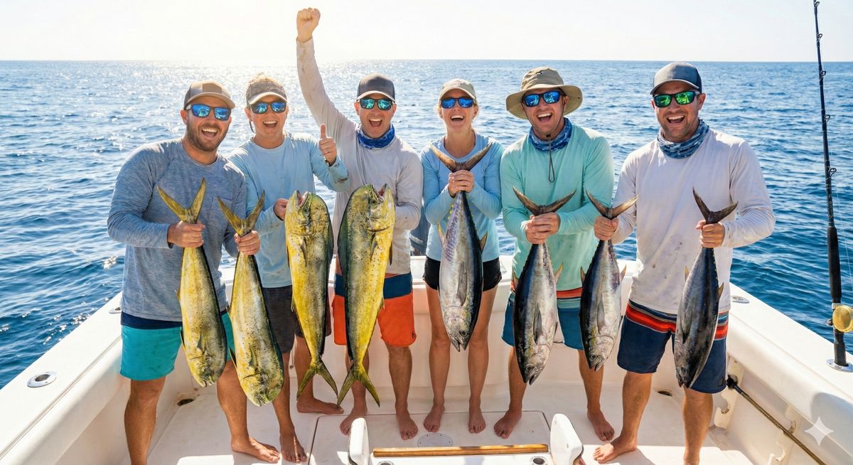 Pesca exitosa en Guanacaste